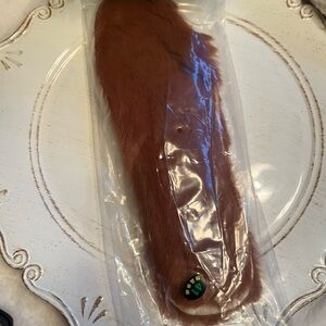 Women size 9 Brown Faux Fur shoe liners